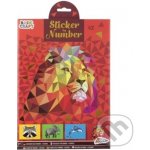 Lepení podle čísel Lev – Zboží Mobilmania