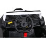 Buggy UTV 2000M závodní auto na baterie + MP3 zvuky světla + dálkové ovládání + pomalý start bílá – Zboží Dáma