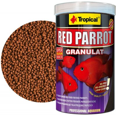 Tropical Red Parrot Granulat 1 l – Hledejceny.cz