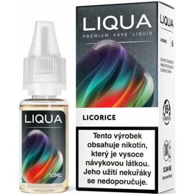 e-liquid lékořice 10ml – Heureka.cz