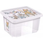 Keeeper box s víkem 36l Bambi Transparent – Zboží Dáma