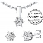 Stříbrný set šperků se Swarovski Zirconia JJJS2338 – Zboží Dáma