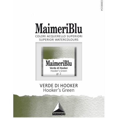 Maimeri Blu Akvarelová barva Hooker'S Green 325 1,5 ml 1 ks – Zbozi.Blesk.cz