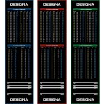 Šípkový koberec Designa Checkout 290x80cm Barva: Zelená – Sleviste.cz