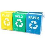 Sixtol Sort Easy 3 Basic Tašky na tříděný odpad 3 ks 3 x 36 l SX4201 – Zboží Dáma