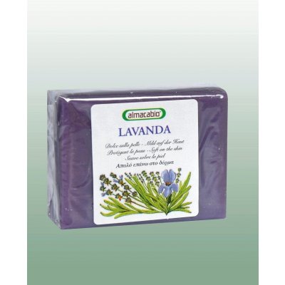 Almacabio rostlinné mýdlo levandule 100 g