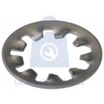 Podložka ozubená, DIN 6797I, forma I s vnitřním ozubením, nerez A2 6,4, balení 1 ks – Zboží Mobilmania