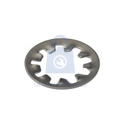 Podložka ozubená, DIN 6797I, forma I s vnitřním ozubením, nerez A2 6,4, balení 1 ks – Zboží Mobilmania