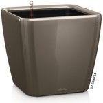 Lechuza Samozavlažovací květináč Quadro LS 50 kompletní sada výška 47 cm taupe – Hledejceny.cz