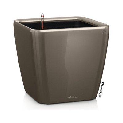 Lechuza Samozavlažovací květináč Quadro LS 50 kompletní sada výška 47 cm taupe – Hledejceny.cz