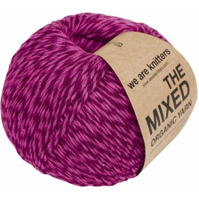 we are knitters Příze The Mixed Yarn – fialová Wine