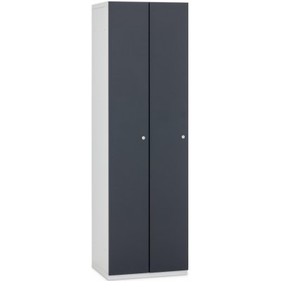 Triton 2 dveřová Modular 1970 x 600 x 500 mm kov Cylindrický zámek Burg do kovu kov šedá RAL 7035 kov šedá RAL 7035 – Sleviste.cz