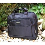 Ormi pánská černá aktovka kufřík velká tmavé stříbrné logo – Zboží Dáma