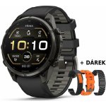 Garmin Fenix 9 Pro 51 mm AMOLED Carbon Gray DLC Titanium Black/Pebble 010-04337-16 – Zboží Živě