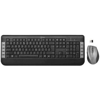 Trust Tecla Wireless Multimedia Keyboard with mouse 18051