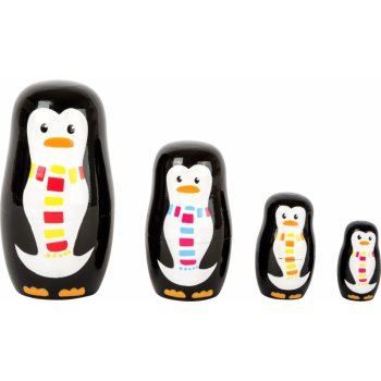 Small Foot Matrioška rodina tučňáků