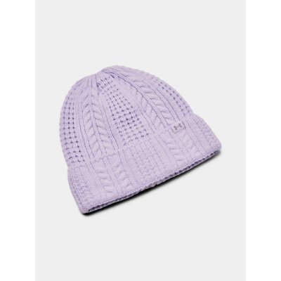 Under Armour dámská čepice W Halftime Cable Knit beanie Fialová – Sleviste.cz