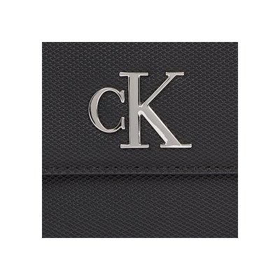 Calvin Klein kabelka Jeans Minimal Monogram Saddle Bag22 T K60K611961 Black BEH – Zboží Mobilmania