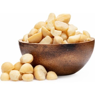 GRIZLY Makadamové ořechy půlky 500 g – Zboží Mobilmania