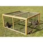 Kerbl Výběh pro králíky morčata a jiné hlodavce 116 x 116 x 58 cm – Zboží Mobilmania