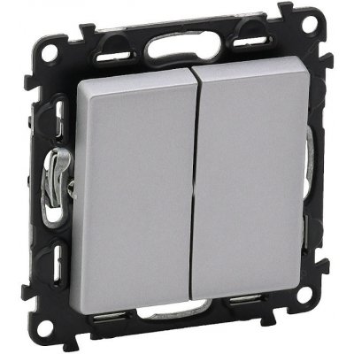 Legrand 752308 VALENA LIFE hliník střídavý přepínač č.6+6 – Hledejceny.cz