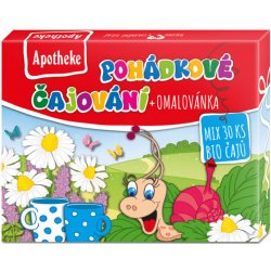 Apotheke Pohádkové čajování Bio kolekce čajů 30 sáčků + omalovánka