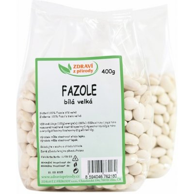 IPJ Natur Fazole bílá velká 400 g – Hledejceny.cz