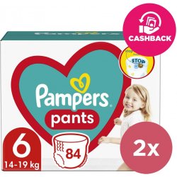 PAMPERS Pants 6 2x 84 ks