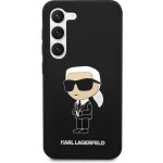 Pouzdro Karl Lagerfeld Liquid Silicone Ikonik NFT Samsung Galaxy S23 Plus, černé – Zboží Mobilmania