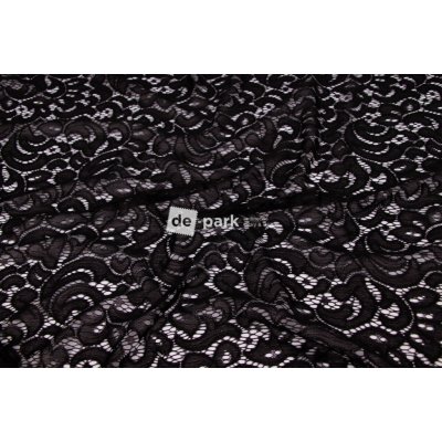 de-park Pružná krajka - černá – Zboží Dáma