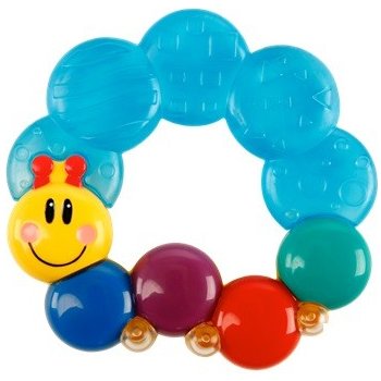 Baby Einstein plněné vodou Teether-pillar modrá