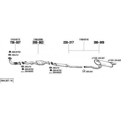 Bosal BS 099-863 – Zboží Mobilmania
