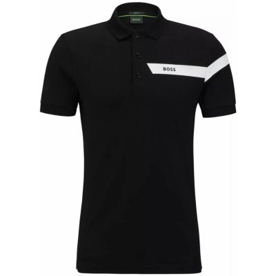 BOSS x Matteo Berrettini Slim-fit Paule Polo Shirt black