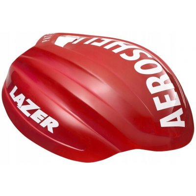 Kryt na helmu Lazer AEROSHELL Z1 bílo-červený – Zboží Mobilmania