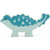 Dřevěná hračka Tender Leaf Toys drevený dinosaurus Ankylosaurus