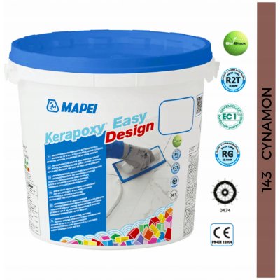 Mapei Kerapoxy Easy Design 3 kg terracotta – Hledejceny.cz