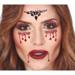 Nalepovací kamínky na obličej Upírka – Zboží Dáma