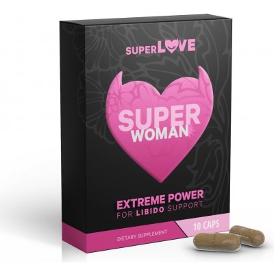 SuperLove SuperWoman Extreme Power for Libido Support 10 ks – Zboží Dáma