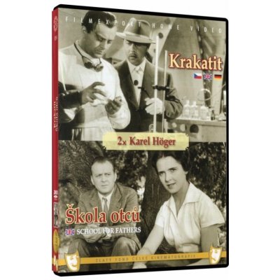 Krakatit / Škola otců DVD – Hledejceny.cz