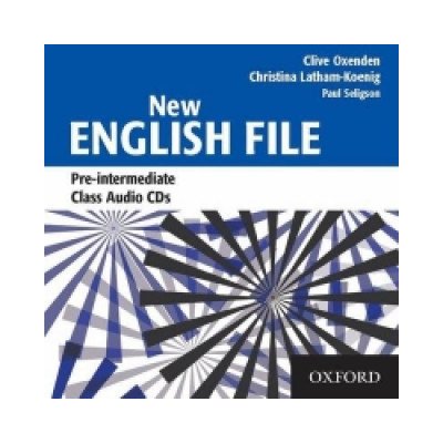 New English File Pre-Intermediate- Class Audio CDs 3 - Paul Seligson, Clive Oxenden, Christina Latham-Koenig – Zbozi.Blesk.cz