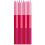 Albi Svíčky dortové růžové pruhy – Zboží Mobilmania