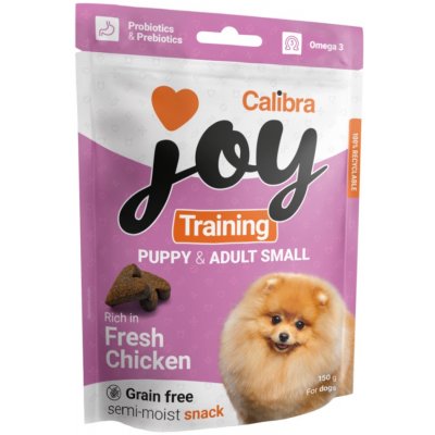 Calibra Joy Dog Training Puppy&Adult S Chicken 150 g – Zbozi.Blesk.cz