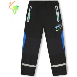 Kugo DK7127 Chlapecké zateplené šusťákové kalhoty černé