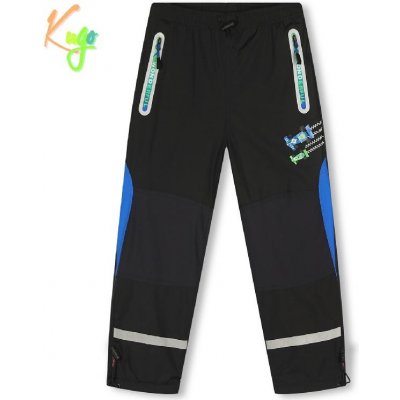 Kugo DK7127 Chlapecké zateplené šusťákové kalhoty černé – Zboží Mobilmania