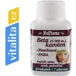 MedPharma Beta karoten 25 000 m.j. Pant. + Paba 37 kapslí – Sleviste.cz