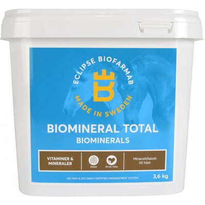 Eclipse Biofarmab Biomineral Complex kompletní minerální podpora pro zdraví sílu a vitalitu koně 1,2 kg – Hledejceny.cz