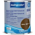 Swingcolor Barva na beton 2v1 0,75 l oříškově hnědá – Zbozi.Blesk.cz