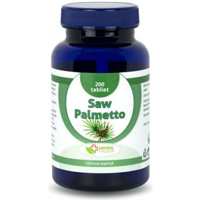 Natural Pharm Saw Palmetto 200 tablet – Hledejceny.cz