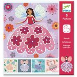 Djeco Šablony Květinové víly – Zboží Dáma
