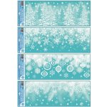 Okenní folie s glitrem 60x21cm – Hledejceny.cz
